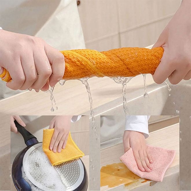 Fine Fiber Cleaning Cloth 4