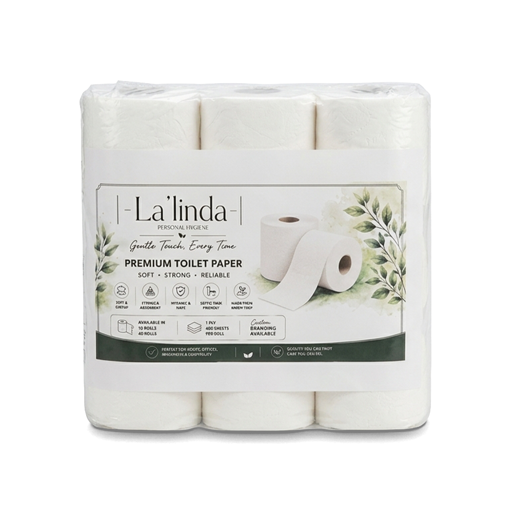 2-Ply 350 Sheets Virgin Premium